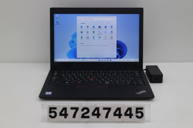 Lenovo ThinkPad L380 Core i3 8130U 2.2GHz/8GB/256GB(SSD)/13.3W/FWXGA(1366x768)/Win11 【中古】