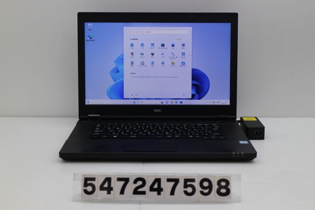 NEC PC-VKT16XZG4 Core i5 8250U 1.6GHz/8GB/256GB(SSD)/DVD/15.6W/FWXGA(1366x768)/RS232C/Win11 【中古】