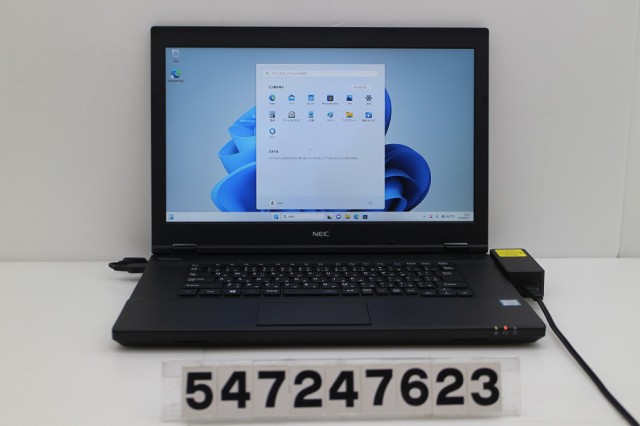 NEC PC-VKT16XZG4 Core i5 8250U 1.6GHz/8GB/128GB(SSD)/DVD/15.6W/FHD(1920x1080)/Win11 【中古】