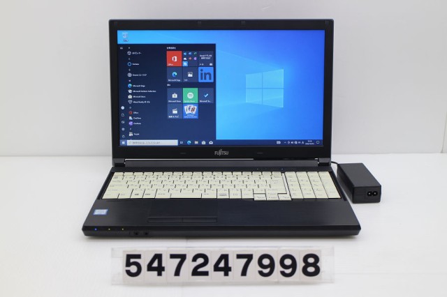 富士通 LIFEBOOK A576/TX Core i5 6360U 2GHz/8GB/128GB(SSD)/Multi/15.6W/FWXGA(1366x768)/Win10 【中古】