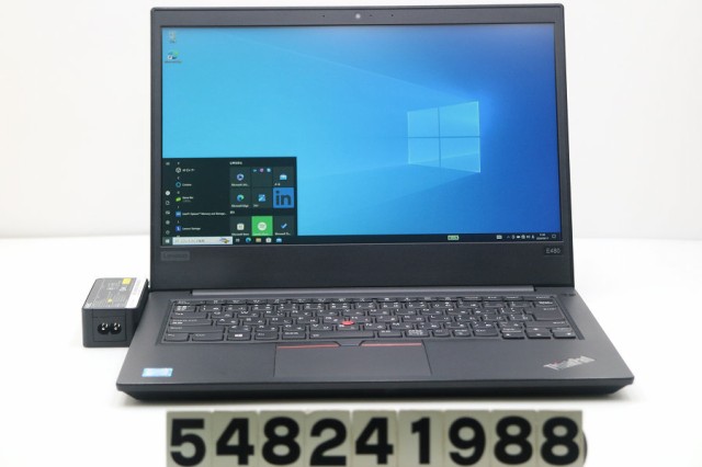 Lenovo ThinkPad E480 Core i3 7130U 2.7GHz/8GB/128GB(SSD)+1TB/14W/FHD(1920x1080)/Win10 【中古】