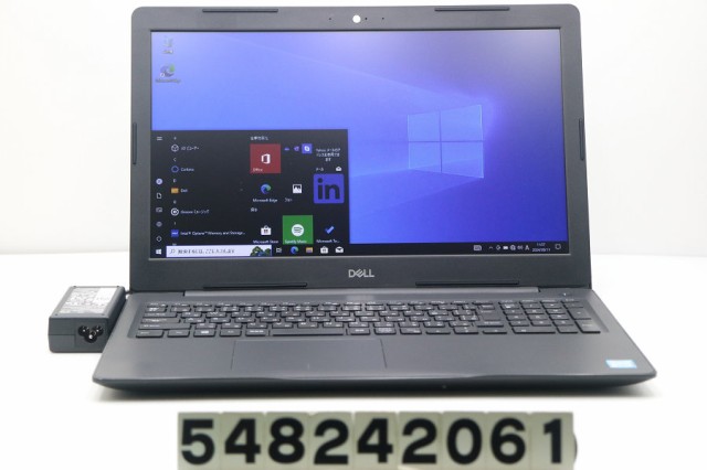 DELL Latitude 3590 Core i3 7130U 2.7GHz/8GB/256GB(SSD)/15.6W/FWXGA(1366x768)/Win10 【中古】