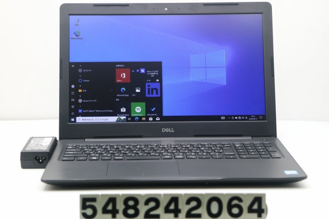 DELL Latitude 3590 Core i3 7130U 2.7GHz/8GB/256GB(SSD)/15.6W/FWXGA(1366x768)/Win10 【中古】