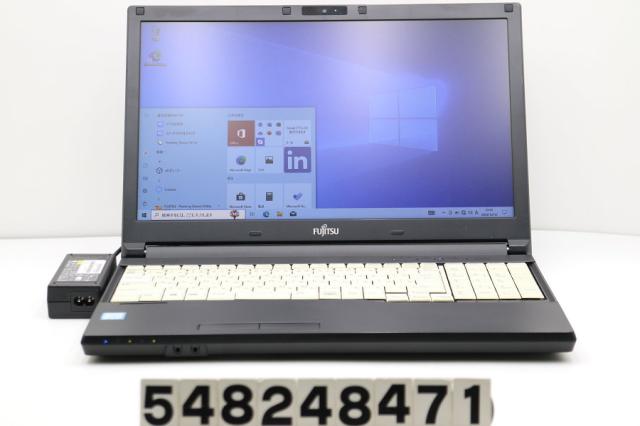 富士通 LIFEBOOK A576/R Core i3 6100U 2.3GHz/8GB/128GB(SSD)/DVD/15.6W/FWXGA(1366x768)/Win10 【中古】の通販は 12,540円
