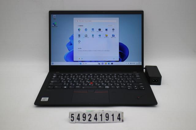 Lenovo ThinkPad X1 Carbon 8th Gen Core i5 10210U 1.6GHz/8GB/256GB(SSD)/14W/FHD(1920x1080)/Win11 【中古】の通販は
