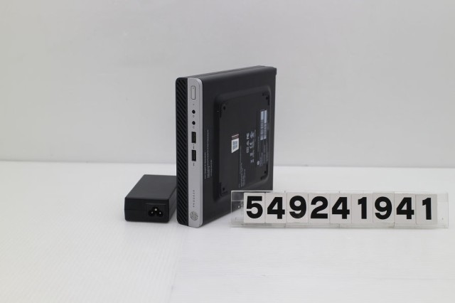 hp ProDesk 400 G4 DM Core i3 8100T 3.1GHz/8GB/256GB(SSD)/Win11 【中古】