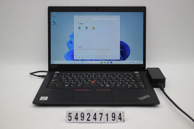 Lenovo ThinkPad X13 Gen1 Core i3 10110U 2.1GHz/8GB/256GB(SSD)/13.3W/FHD(1920x1080)/Win11 【中古】の通販は
