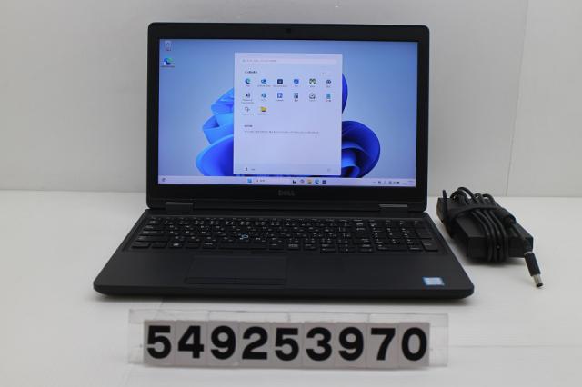 DELL Precision 3530 Core i7 8750H 2.2GHz/8GB/256GB(SSD)/15.6W/FHD(1920x1080)/Win11/Quadro P600 【中古】