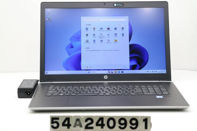 hp ProBook 470 G5 Core i5 8250U 1.6GHz/8GB/256GB(SSD)+500GB/17.3W/WXGA++(1600x900)/Win11/GeForce 930MX 【中古】の通販は