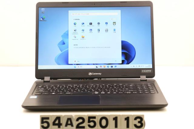 Gateway NE575-H38G/F Core i3 8145U 2.1GHz/8GB/256GB(SSD)+1結核症/Multi/15.6W/FWXGA(1366x768)/Win11 【中古】