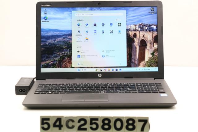 hp 250 G7 Core i5 8265U 1.6GHz/8GB/256GB(SSD)/Multi/15.6W/FWXGA(1366x768)/Win11 【中古】