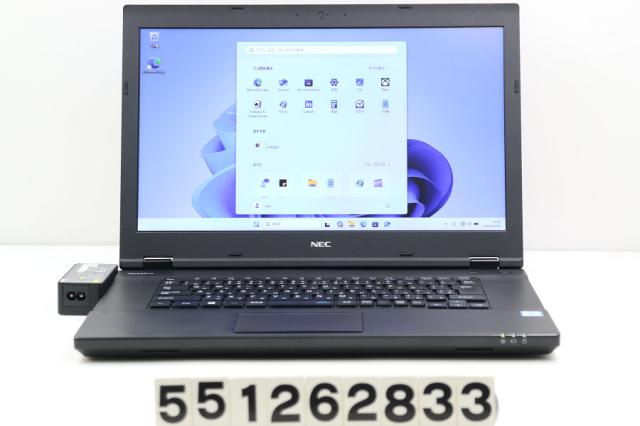 NEC PC-VKT16XZG4 Core i5 8250U 1.6GHz/8GB/500GB/Multi/15.6W/FWXGA(1366x768)/RS232C/Win11 【中古】