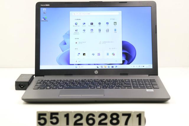 hp 250 G7 Core i3 1005G1 1.2GHz/8GB/256GB(SSD)+500GB/Multi/15.6W/FWXGA(1366x768)/Win11 【中古】