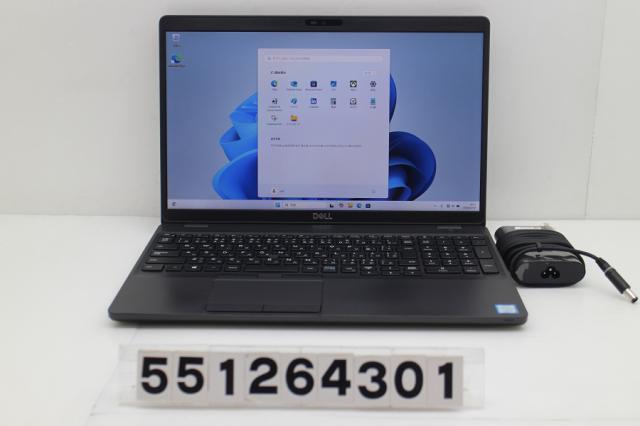 DELL Latitude 5500 Core i5 8265U 1.6GHz/8GB/256GB(SSD)/15.6W/FHD(1920x1080)/Win11 【中古】