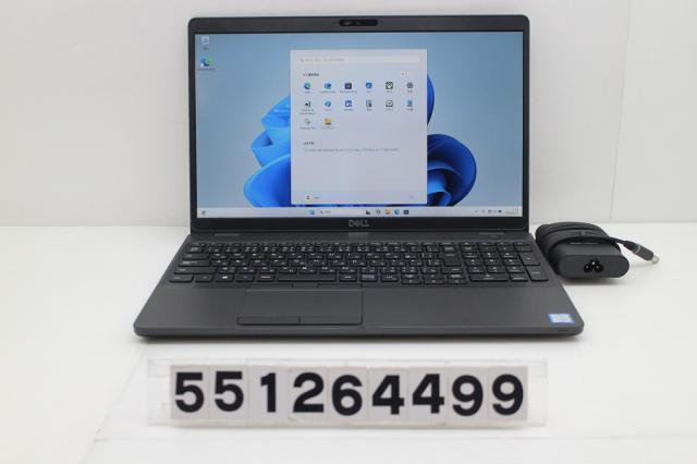 DELL Latitude 5500 Core i5 8265U 1.6GHz/8GB/256GB(SSD)/15.6W/FHD(1920x1080)/Win11 【中古】