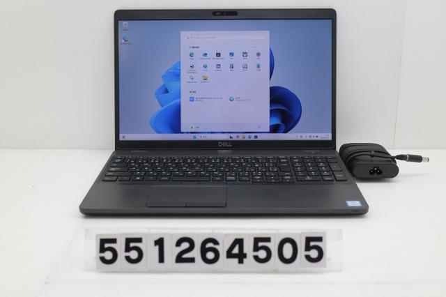 DELL Latitude 5500 Core i5 8265U 1.6GHz/8GB/256GB(SSD)/15.6W/FHD(1920x1080)/Win11 【中古】