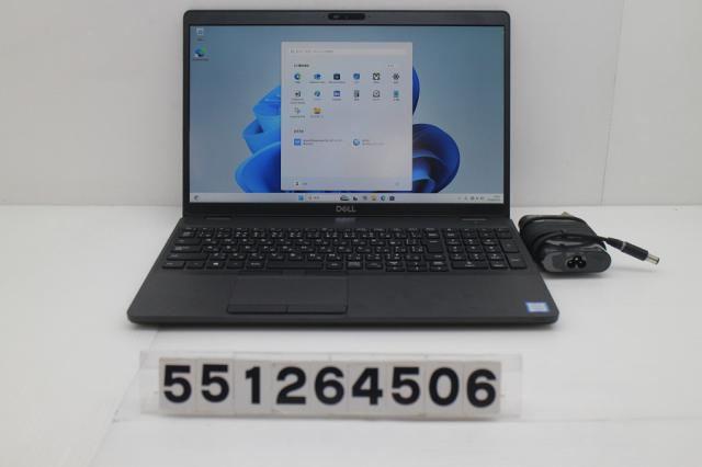DELL Latitude 5500 Core i5 8265U 1.6GHz/8GB/256GB(SSD)/15.6W/FHD(1920x1080)/Win11 【中古】