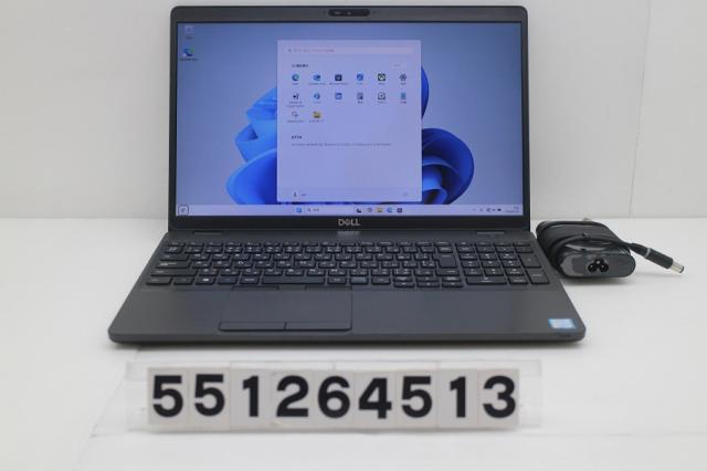 DELL Latitude 5500 Core i5 8265U 1.6GHz/8GB/256GB(SSD)/15.6W/FHD(1920x1080)/Win11 【中古】