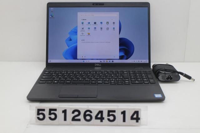 DELL Latitude 5500 Core i5 8265U 1.6GHz/8GB/256GB(SSD)/15.6W/FHD(1920x1080)/Win11 【中古】