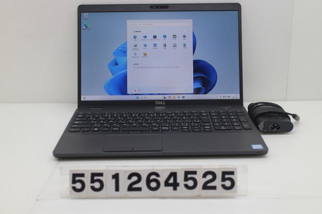DELL Latitude 5500 Core i5 8265U 1.6GHz/8GB/256GB(SSD)/15.6W/FHD(1920x1080)/Win11 【中古】