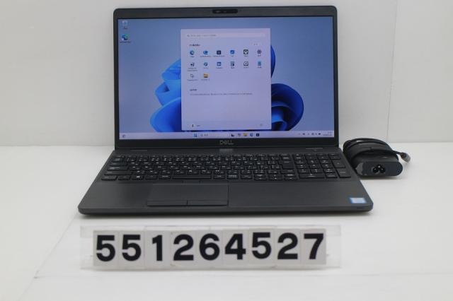 DELL Latitude 5500 Core i5 8265U 1.6GHz/8GB/256GB(SSD)/15.6W/FHD(1920x1080)/Win11 【中古】
