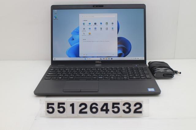 DELL Latitude 5500 Core i5 8265U 1.6GHz/8GB/256GB(SSD)/15.6W/FHD(1920x1080)/Win11 【中古】