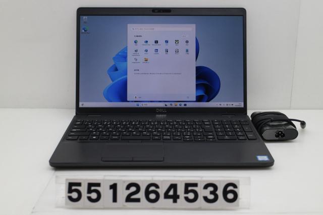 DELL Latitude 5500 Core i5 8265U 1.6GHz/8GB/256GB(SSD)/15.6W/FHD(1920x1080)/Win11 【中古】