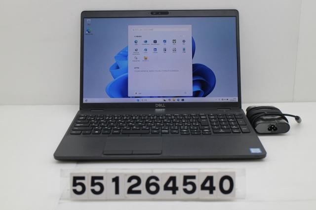 DELL Latitude 5500 Core i5 8265U 1.6GHz/8GB/256GB(SSD)/15.6W/FHD(1920x1080)/Win11 【中古】