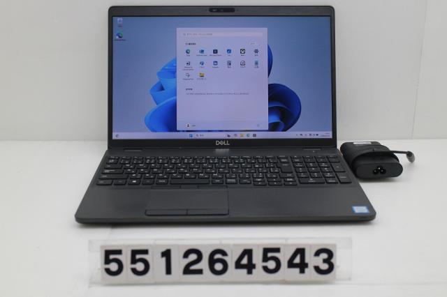DELL Latitude 5500 Core i5 8265U 1.6GHz/8GB/256GB(SSD)/15.6W/FHD(1920x1080)/Win11 【中古】