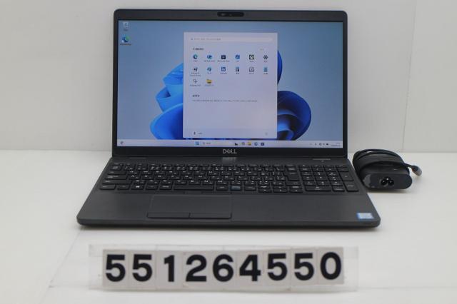 DELL Latitude 5500 Core i5 8265U 1.6GHz/8GB/256GB(SSD)/15.6W/FHD(1920x1080)/Win11 【中古】