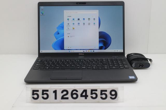 DELL Latitude 5500 Core i5 8265U 1.6GHz/8GB/256GB(SSD)/15.6W/FHD(1920x1080)/Win11 【中古】