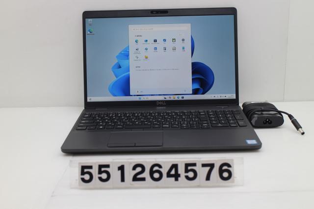 DELL Latitude 5500 Core i5 8265U 1.6GHz/8GB/256GB(SSD)/15.6W/FHD(1920x1080)/Win11 【中古】