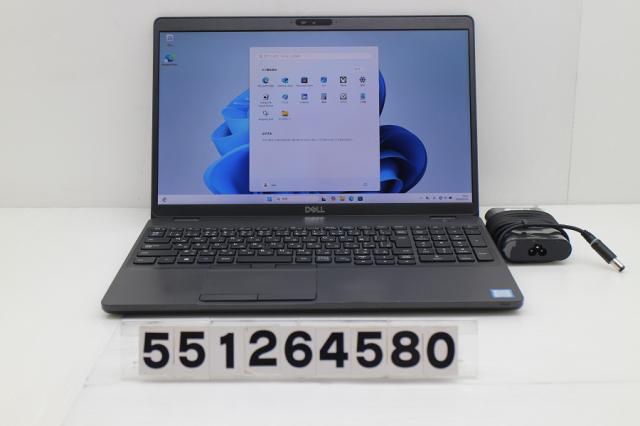 DELL Latitude 5500 Core i5 8265U 1.6GHz/8GB/256GB(SSD)/15.6W/FHD(1920x1080)/Win11 【中古】