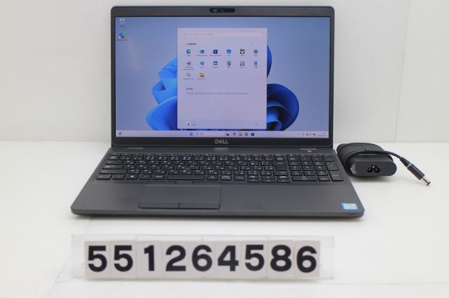 DELL Latitude 5500 Core i5 8265U 1.6GHz/8GB/256GB(SSD)/15.6W/FHD(1920x1080)/Win11 【中古】