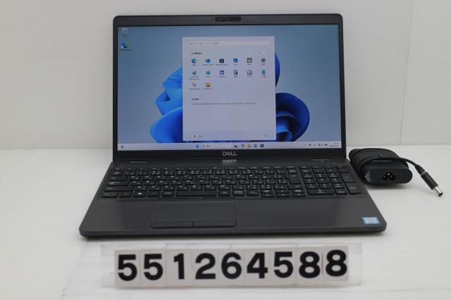 DELL Latitude 5500 Core i5 8265U 1.6GHz/8GB/256GB(SSD)/15.6W/FHD(1920x1080)/Win11 【中古】