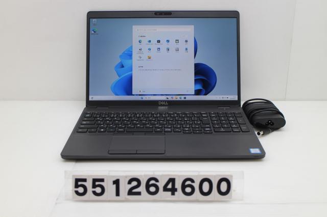 DELL Latitude 5500 Core i5 8265U 1.6GHz/8GB/256GB(SSD)/15.6W/FHD(1920x1080)/Win11 【中古】