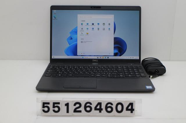 DELL Latitude 5500 Core i5 8265U 1.6GHz/8GB/256GB(SSD)/15.6W/FHD(1920x1080)/Win11 【中古】