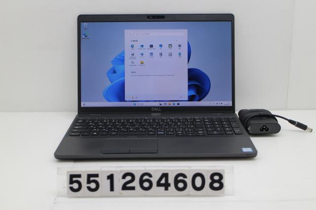 DELL Latitude 5500 Core i5 8265U 1.6GHz/8GB/256GB(SSD)/15.6W/FHD(1920x1080)/Win11 【中古】