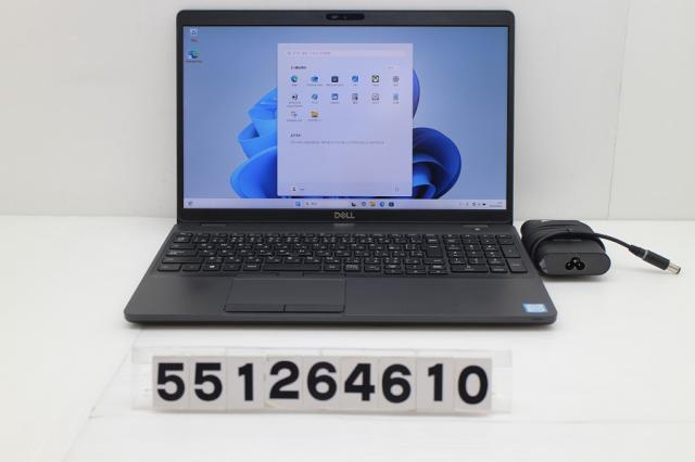 DELL Latitude 5500 Core i5 8265U 1.6GHz/8GB/256GB(SSD)/15.6W/FHD(1920x1080)/Win11 【中古】