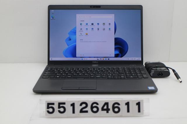 DELL Latitude 5500 Core i5 8265U 1.6GHz/8GB/256GB(SSD)/15.6W/FHD(1920x1080)/Win11 【中古】