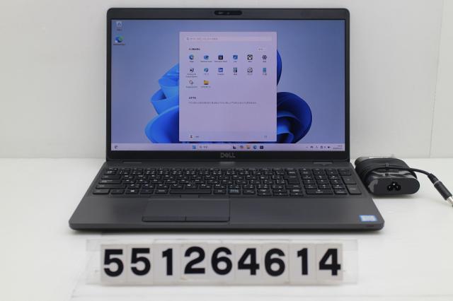DELL Latitude 5500 Core i5 8265U 1.6GHz/8GB/256GB(SSD)/15.6W/FHD(1920x1080)/Win11 【中古】