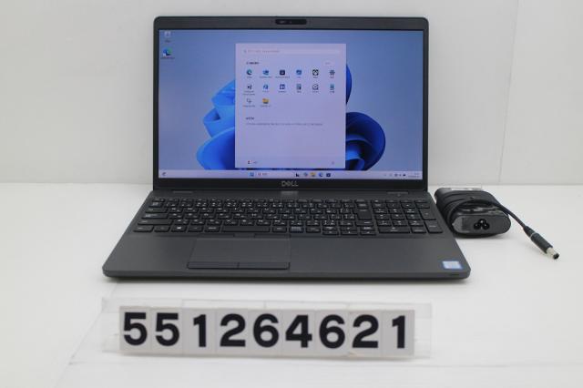 DELL Latitude 5500 Core i5 8265U 1.6GHz/8GB/256GB(SSD)/15.6W/FHD(1920x1080)/Win11 【中古】
