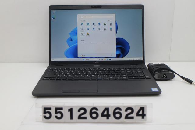 DELL Latitude 5500 Core i5 8265U 1.6GHz/8GB/256GB(SSD)/15.6W/FHD(1920x1080)/Win11 【中古】