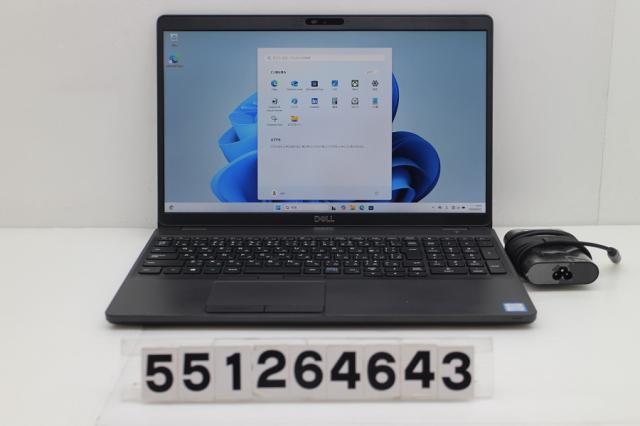 DELL Latitude 5500 Core i5 8265U 1.6GHz/8GB/256GB(SSD)/15.6W/FHD(1920x1080)/Win11 【中古】