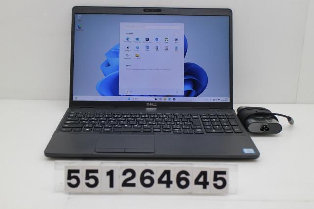 DELL Latitude 5500 Core i5 8265U 1.6GHz/8GB/256GB(SSD)/15.6W/FHD(1920x1080)/Win11 【中古】