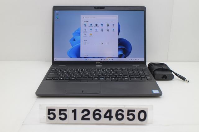 DELL Latitude 5500 Core i5 8265U 1.6GHz/8GB/256GB(SSD)/15.6W/FHD(1920x1080)/Win11 【中古】
