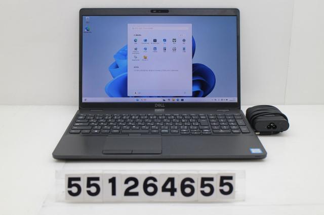 DELL Latitude 5500 Core i5 8265U 1.6GHz/8GB/256GB(SSD)/15.6W/FHD(1920x1080)/Win11 【中古】