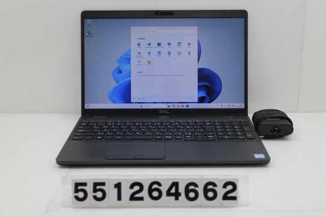 DELL Latitude 5500 Core i5 8265U 1.6GHz/8GB/256GB(SSD)/15.6W/FHD(1920x1080)/Win11 【中古】