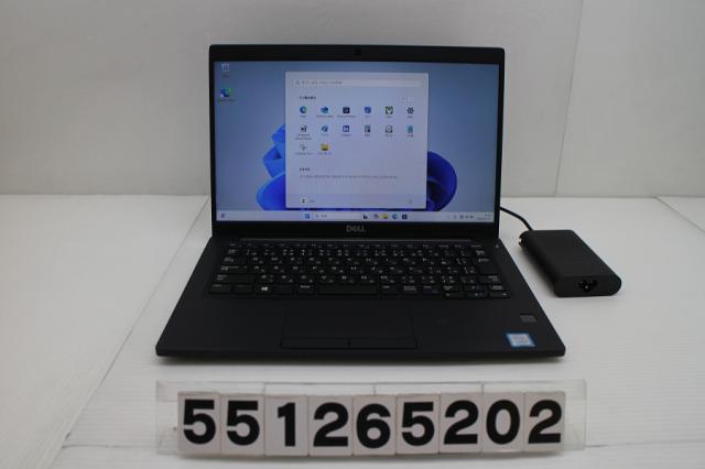 DELL Latitude 7390 Core i3 8130U 2.2GHz/8GB/256GB(SSD)/13.3W/FHD(1920x1080)/Win11 【中古】