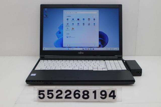 富士通 LIFEBOOK A748/TX Core i3 8130U 2.2GHz/8GB/256GB(SSD)/Multi/15.6W/FWXGA(1366x768)/Win11 【中古】